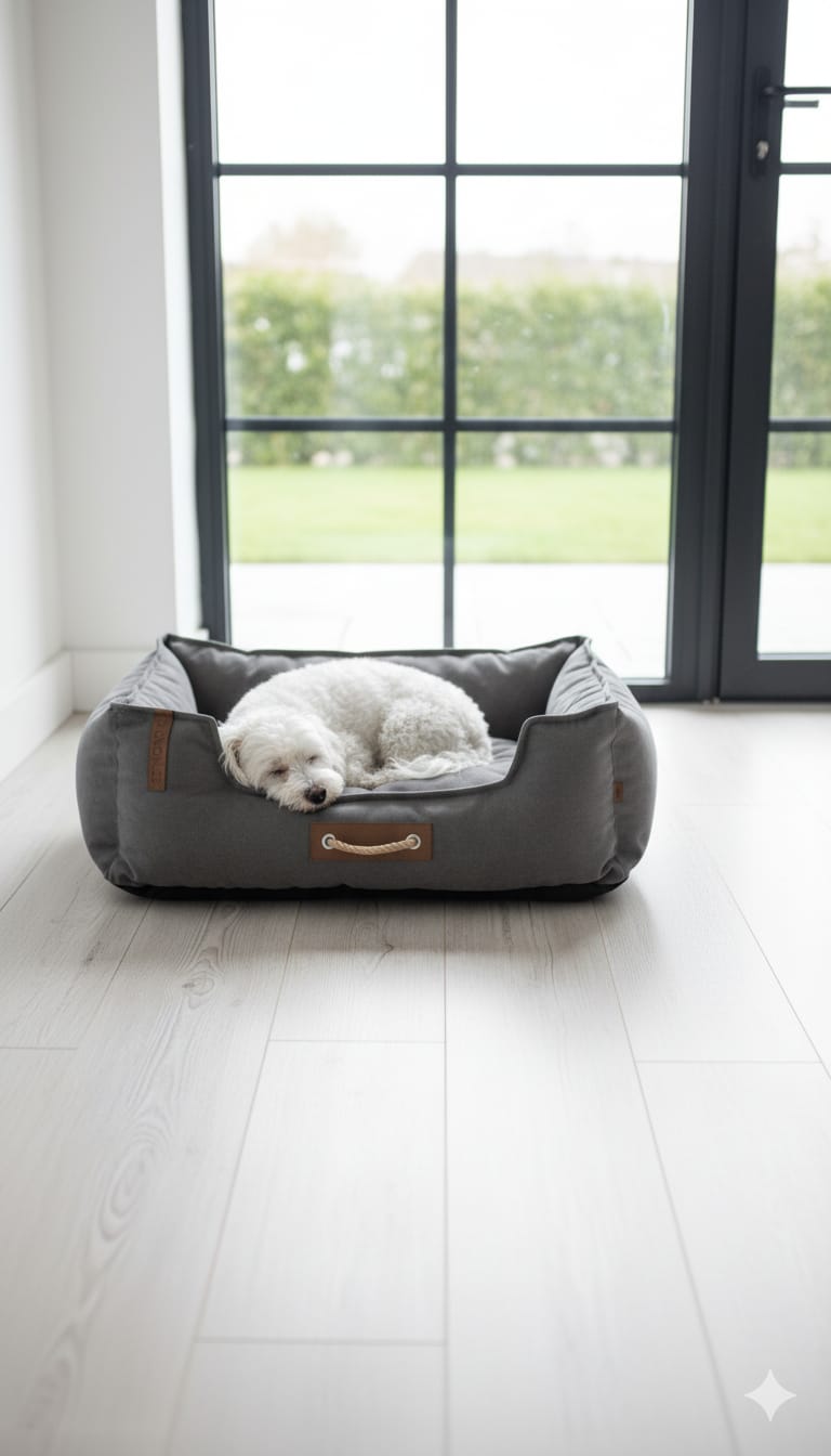 Trixie BE NORDIC Bed Föhr - dark grey 100 x 80 cm